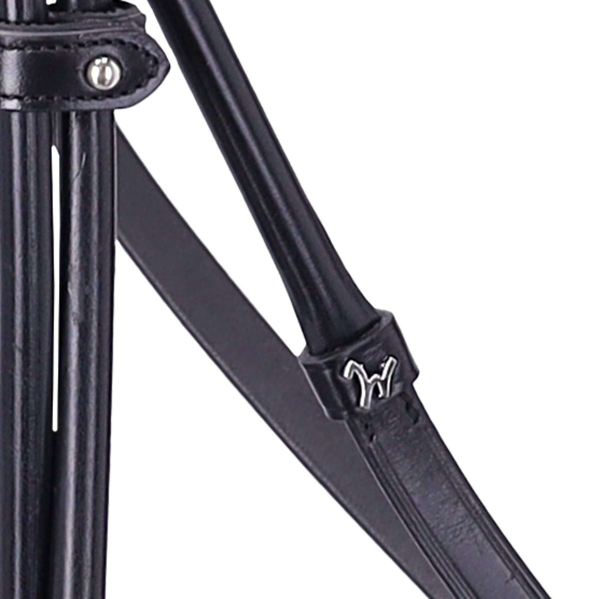 Schockemöhle Kandarenzaum SP Isabell Werth Bella Rose Schwarz/Patent/Silber