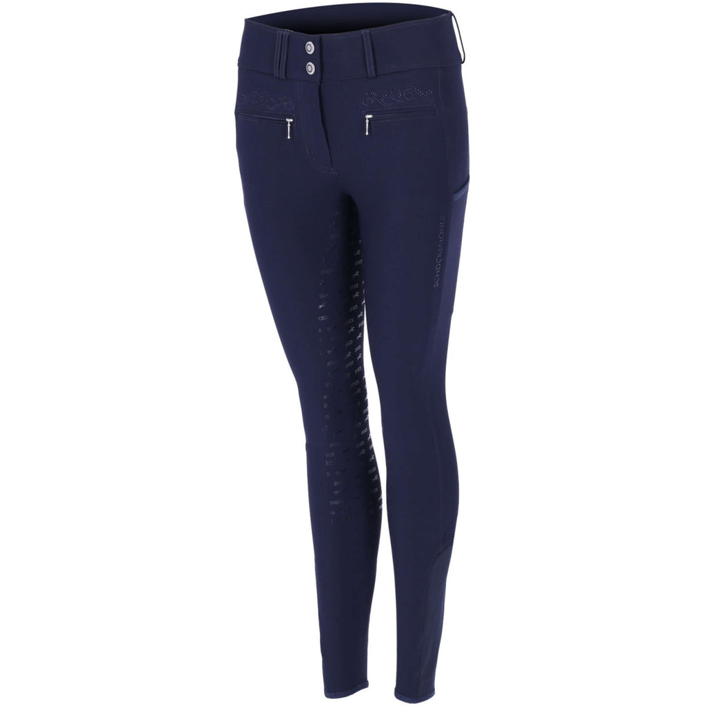 Schockemöhle Reithose SPTulip Style Full Grip Dark Navy
