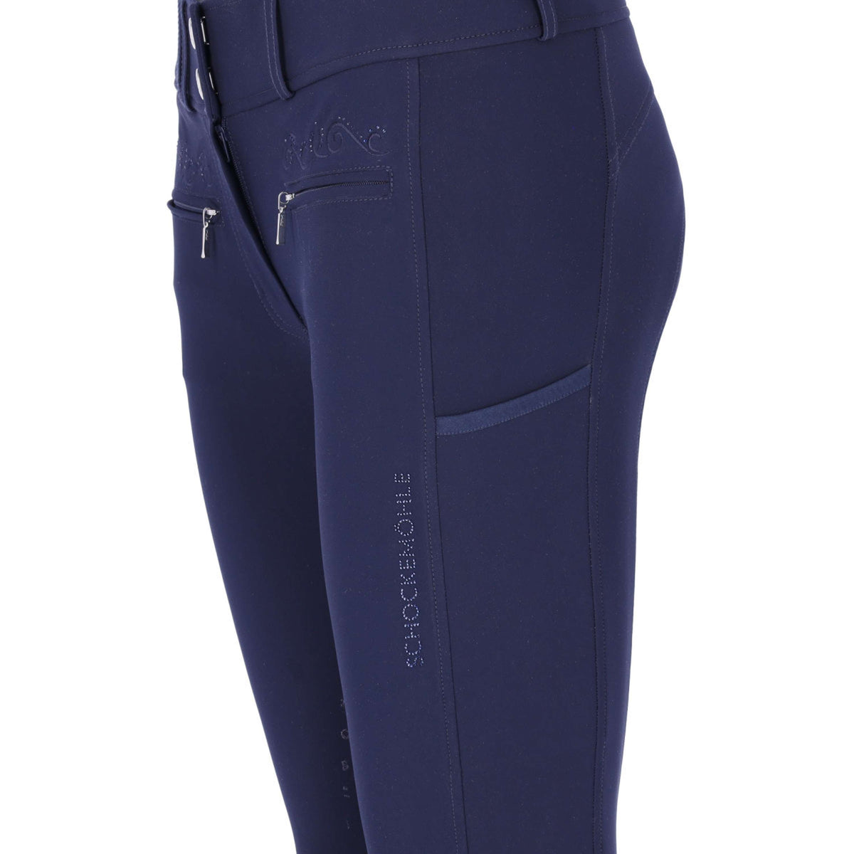 Schockemöhle Reithose SPTulip Style Full Grip Dark Navy