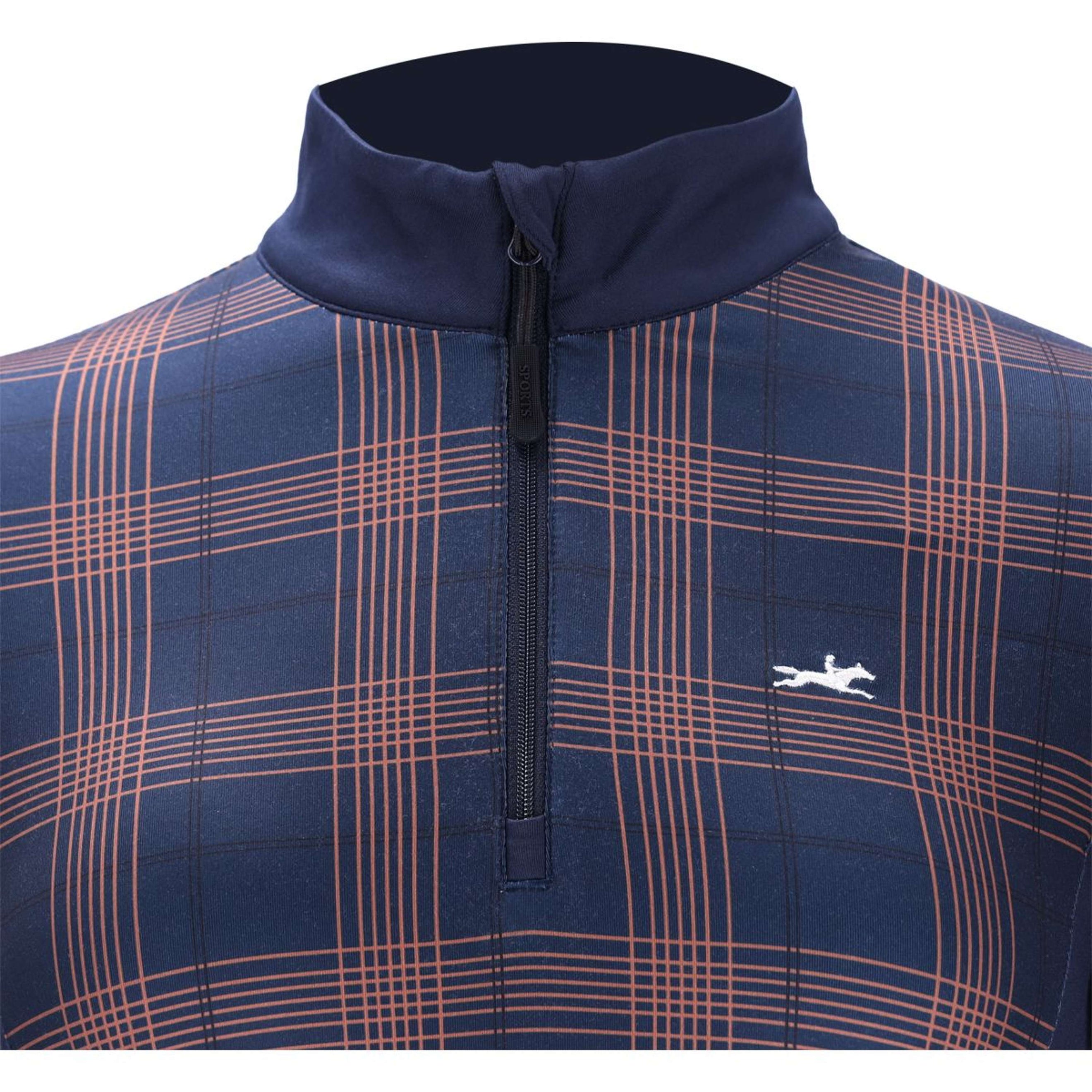 Schockemöhle Shirt SPXandra Navy Check