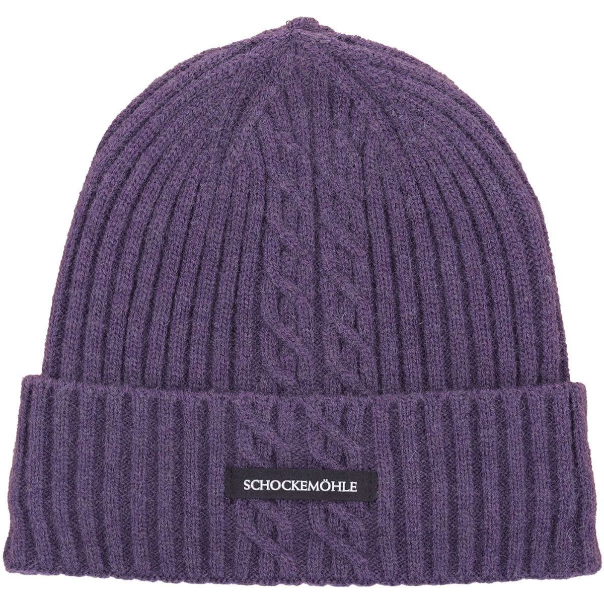 Schockemöhle Mütze Braided Dunkelviolett