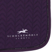 Schockemöhle Schabracke Power Pad Logo Springen Deep Mauve