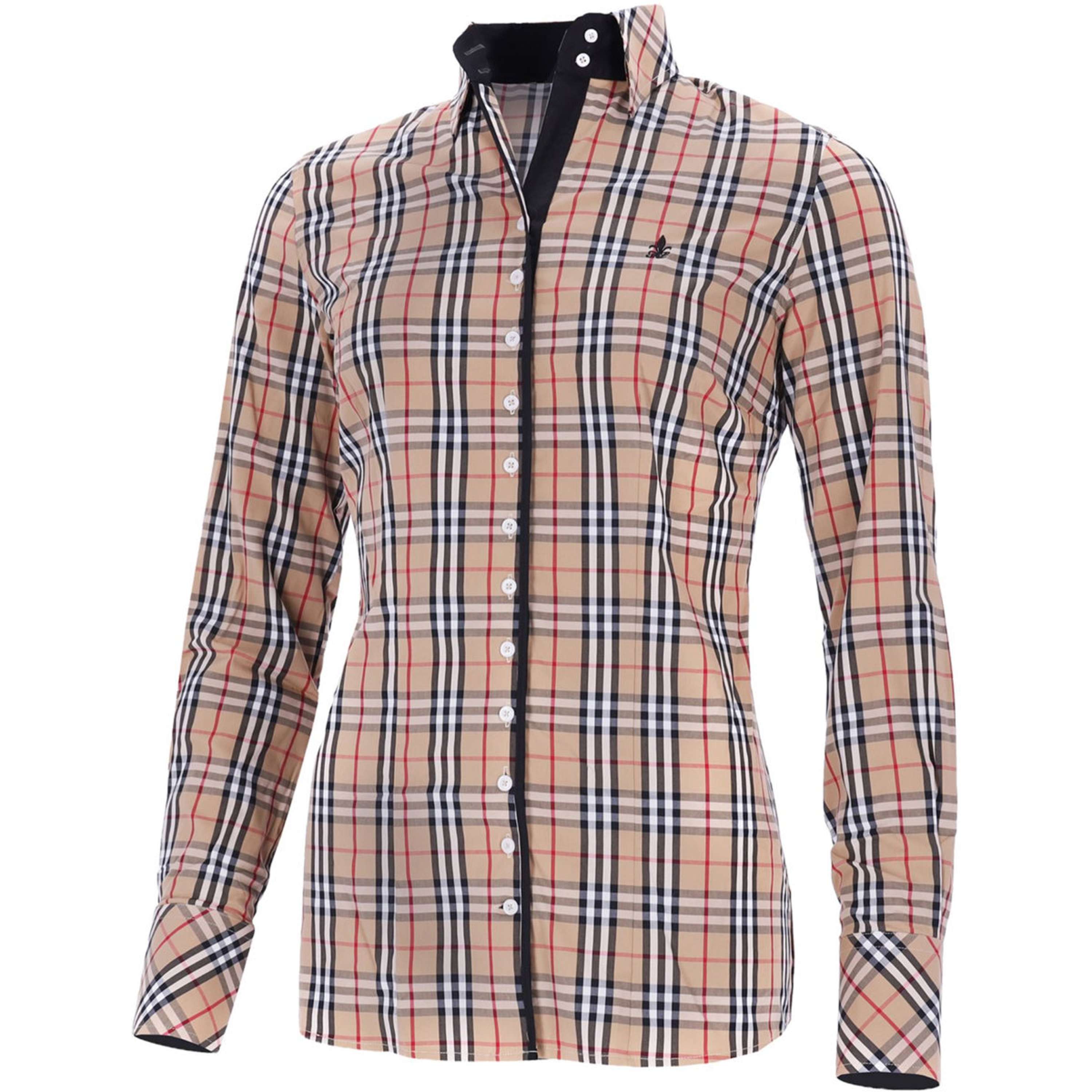 Schockemöhle Bluse FDL Cecilia London B B.Check