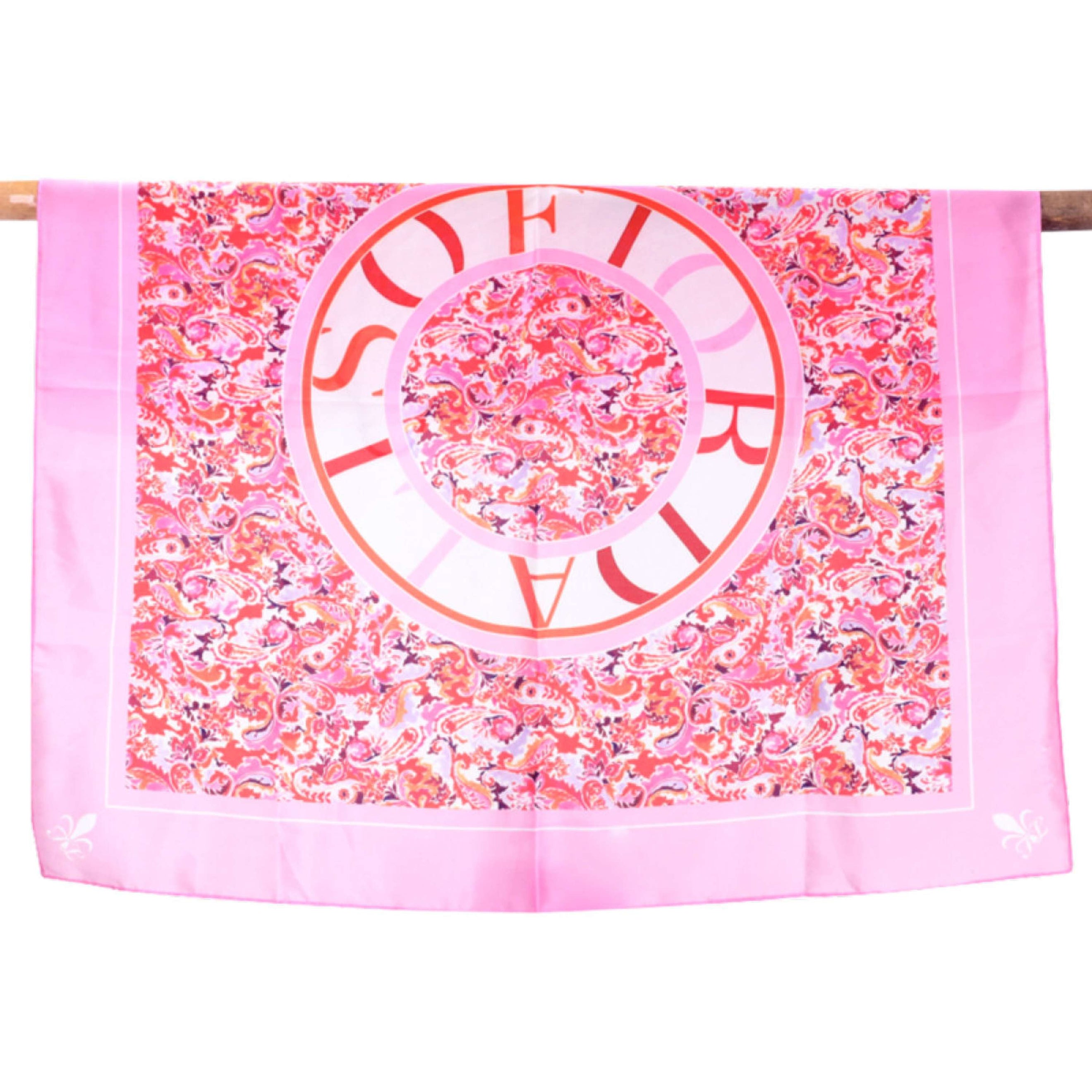 Schockemöhle Schal FDL Paisley L All Over Paisley Rose
