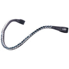Schockemöhle Stirnriemen SPLuxury Deep Drop Schwarz/Blau