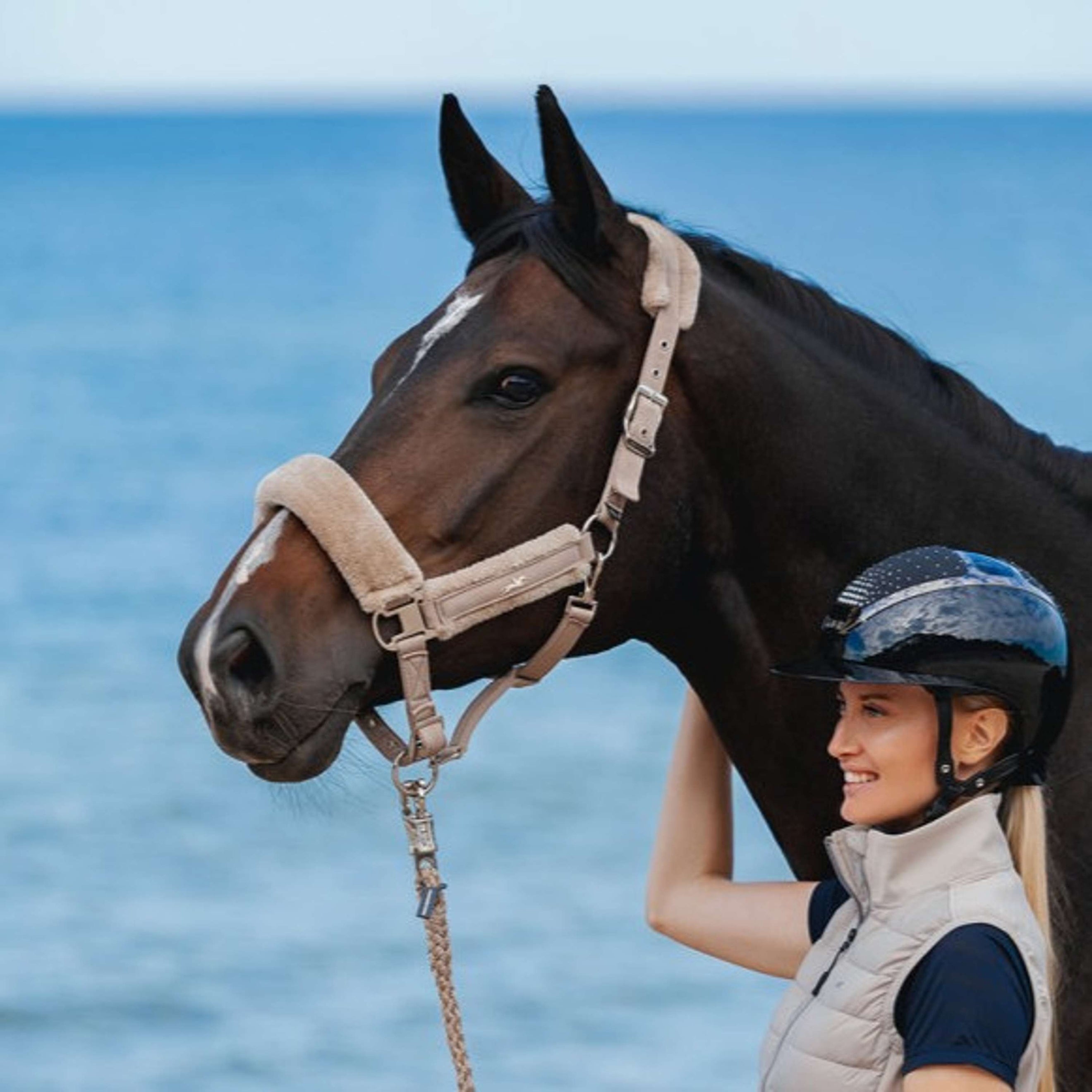 Schockemöhle Halfter SP Melbourne Soft Style Stein Schockemöhle Halfter SP Melbourne Soft Style Stein