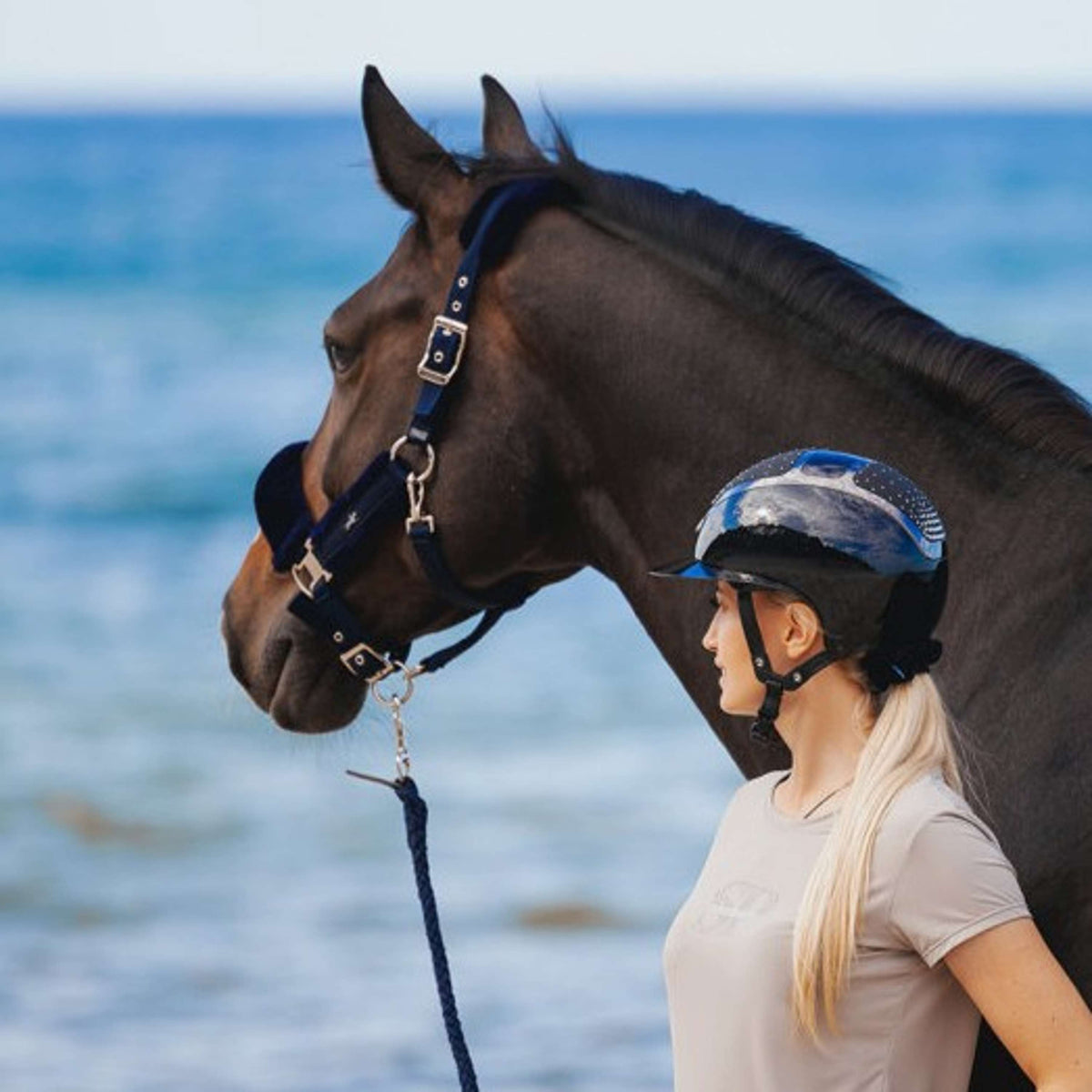 Schockemöhle Halfter SP Melbourne Soft Style True Navy