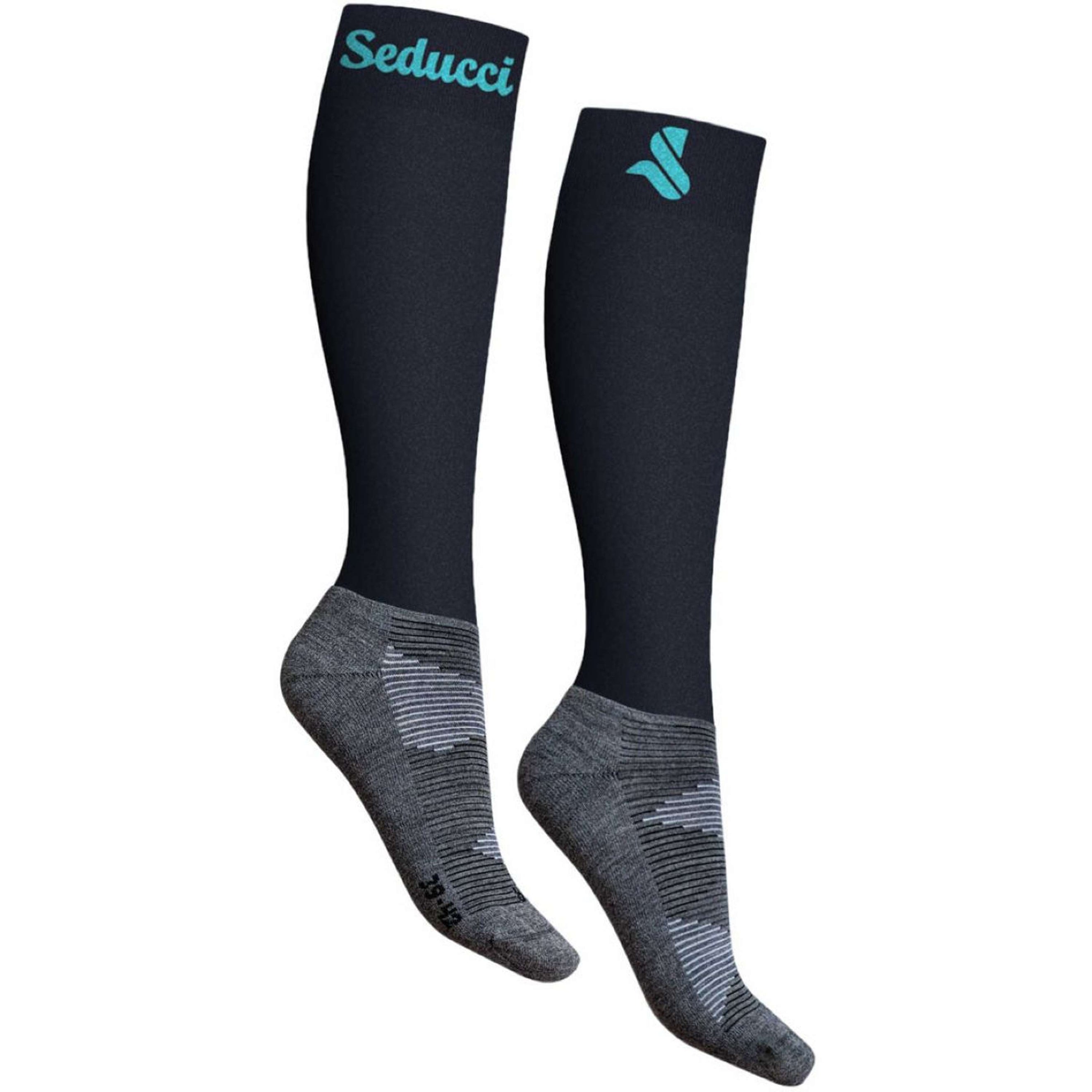 Seducci Socken Pro Wool Navy/Türkis