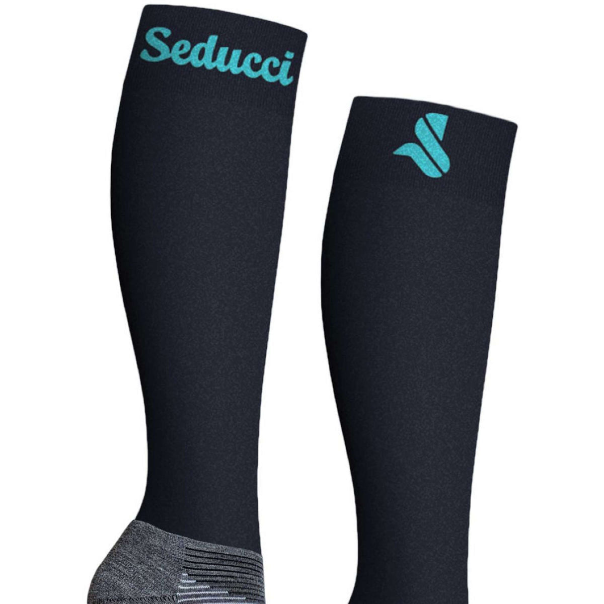 Seducci Socken Pro Wool Navy/Türkis