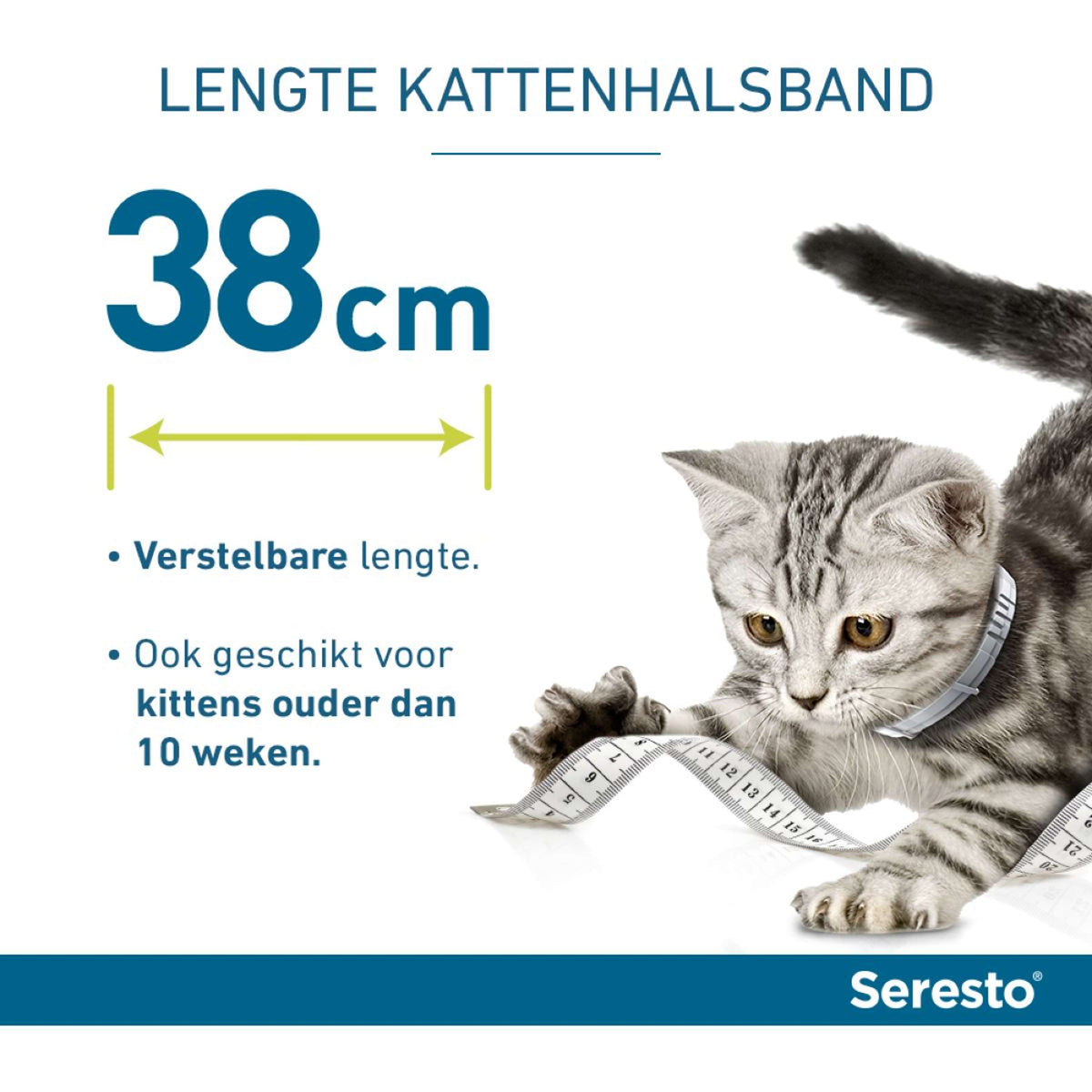 Seresto Zecken & Flohhalsband Katze bis 8kg