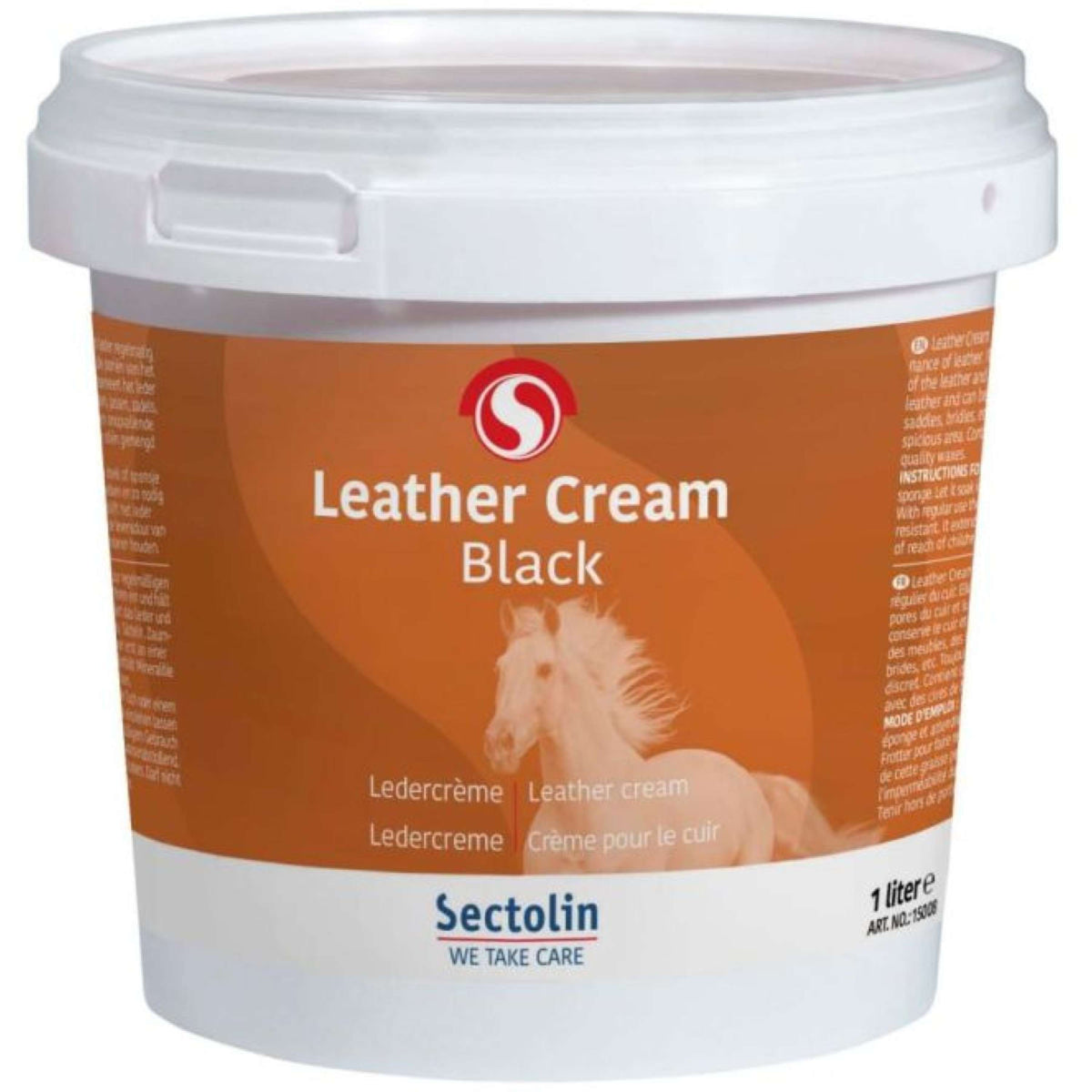Sectolin Ledercreme Schwarz