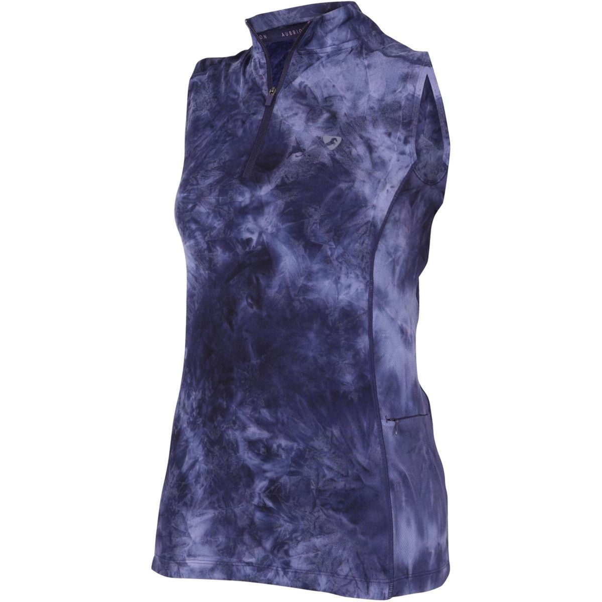 Aubrion by Shires Base Layer Revive Ärmellos Navy Tie Dye