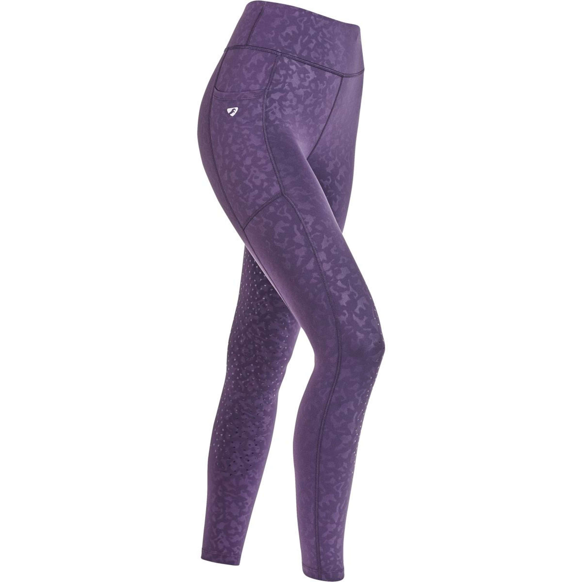 Aubrion Reitleggings Non-Stop Violett