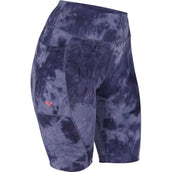 Aubrion by Shires Kurze Hose Non-Stop Navy Tie Dye