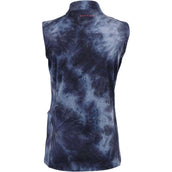 Aubrion by Shires Base Layer Revive Young Rider Ärmellos Navy Tie Dye