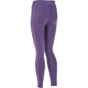 Aubrion Reitleggings Non-Stop Young Rider Violett