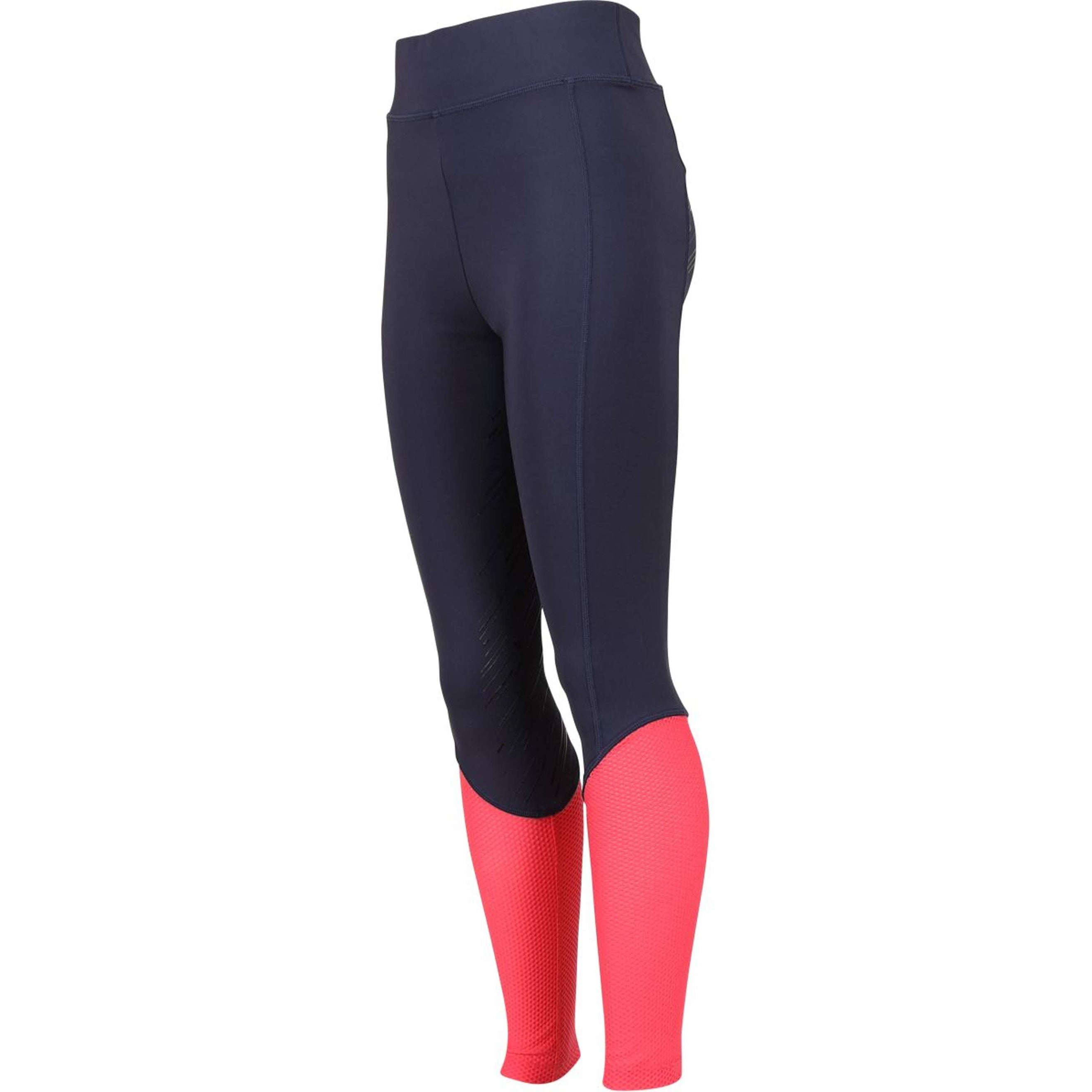 Aubrion Reitleggings Rhythm Mesh Young Rider Navy