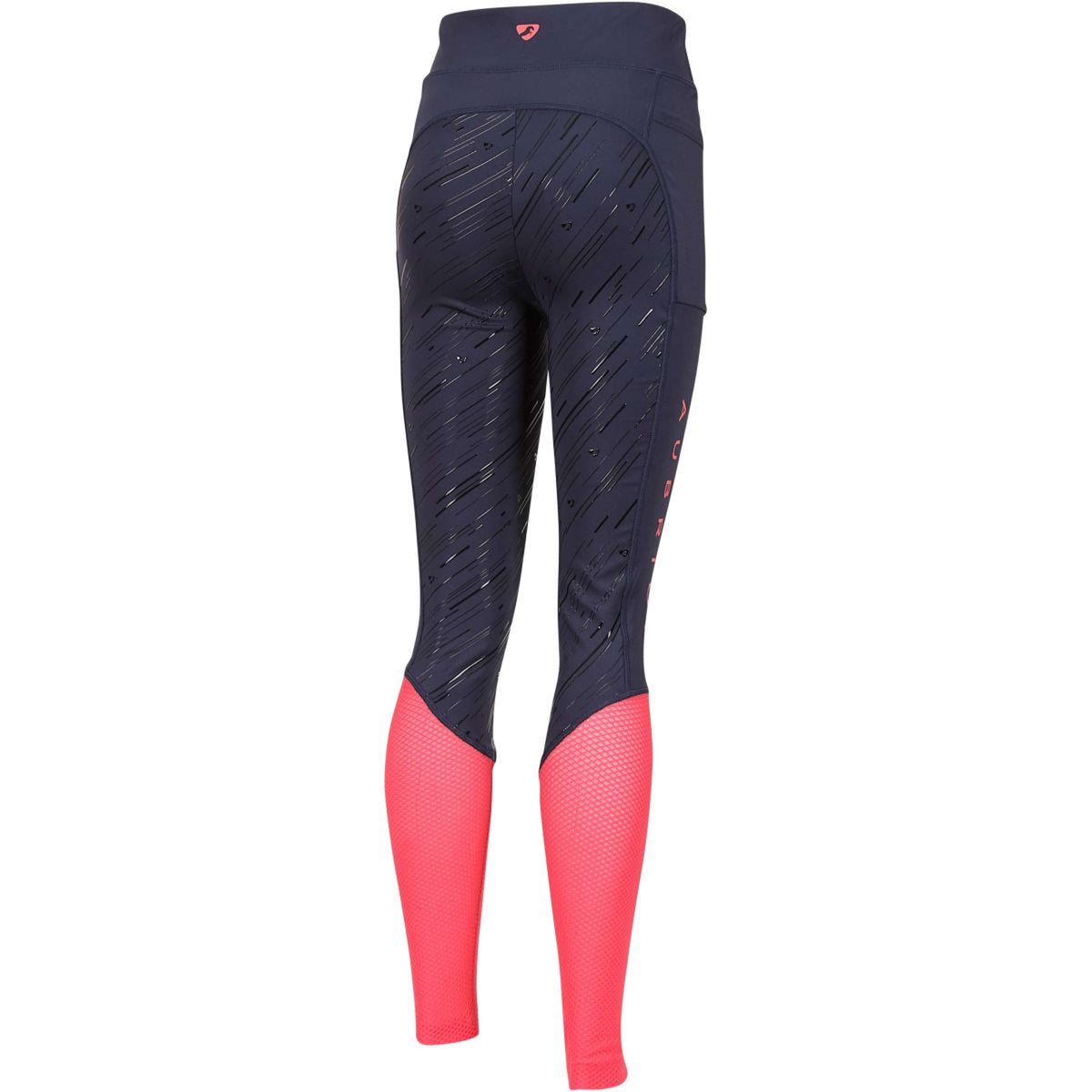 Aubrion Reitleggings Rhythm Mesh Young Rider Navy