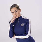 Aubrion Shirt Team Lange Ärmel Navy