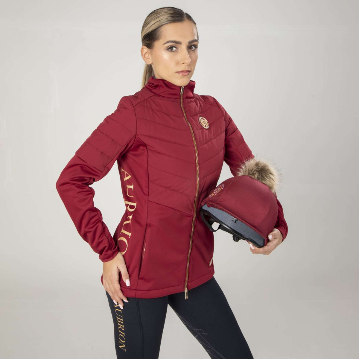 Aubrion Jacke Team Insulated Rot