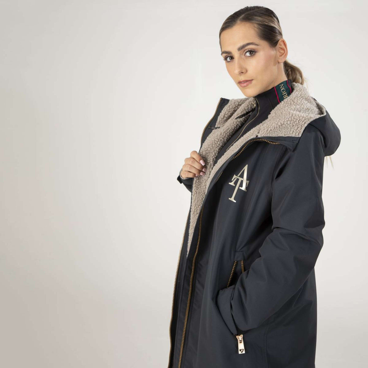 Aubrion Jacke Team All Weather Schwarz