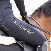 Aubrion Reitleggings Team Winter Schwarz