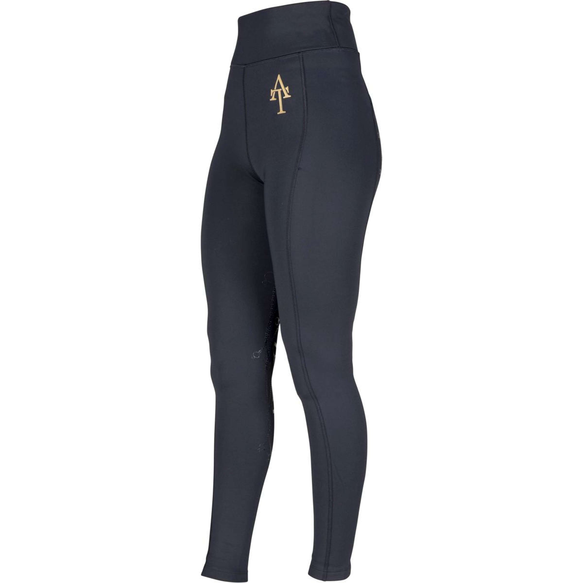 Aubrion Reitleggings Team Winter Schwarz