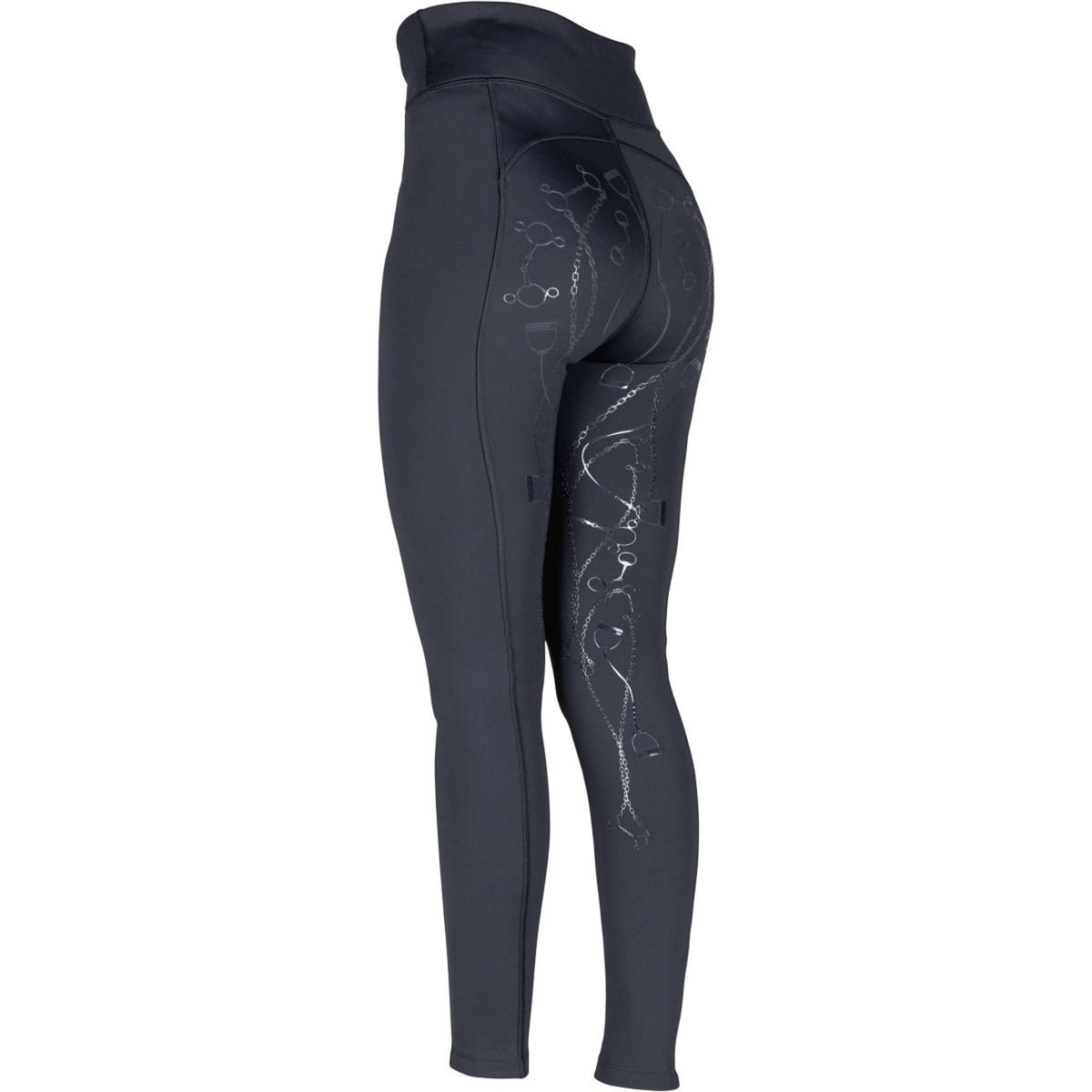 Aubrion Reitleggings Team Winter Schwarz