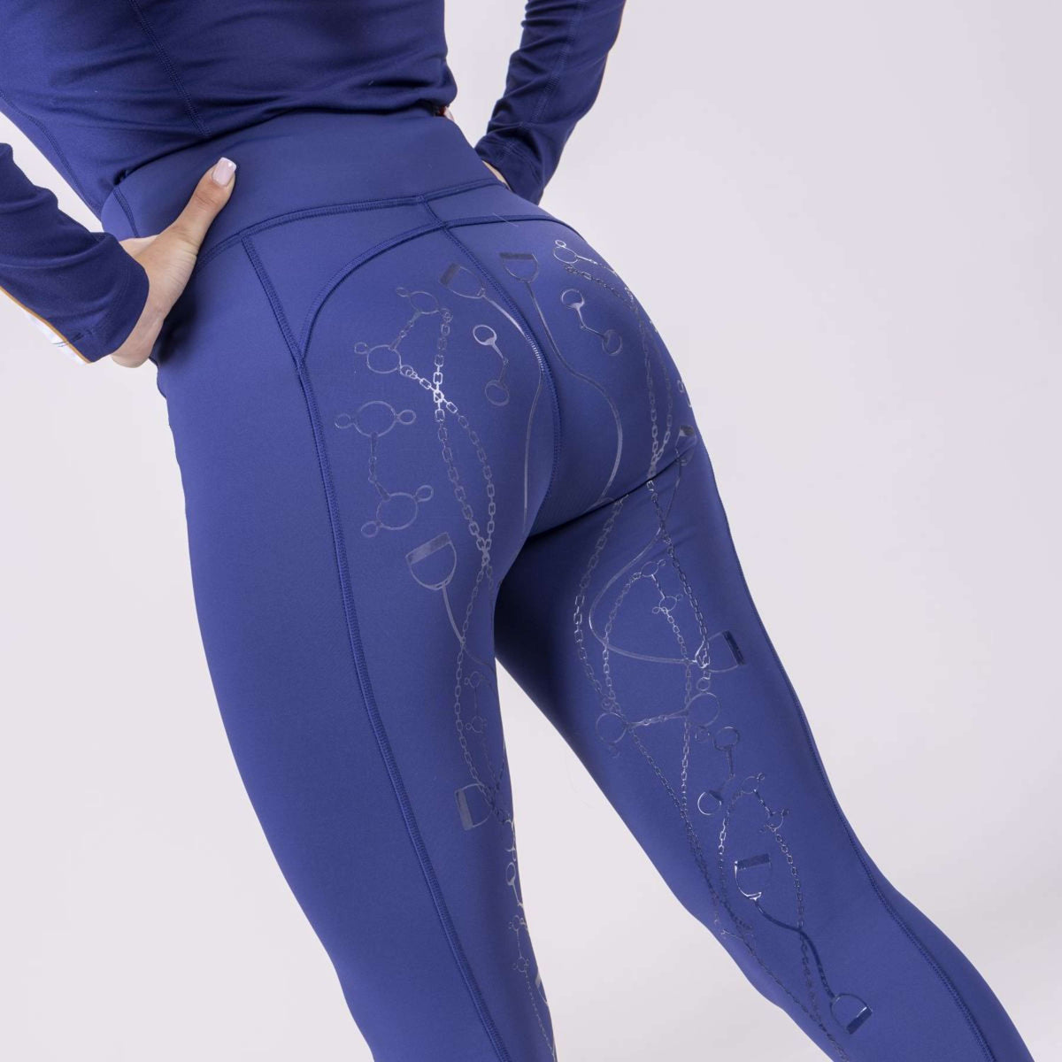 Aubrion Reitleggings Team Winter Navy