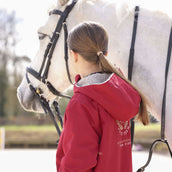 Aubrion Jacke Team All Weather Young Rider Rot