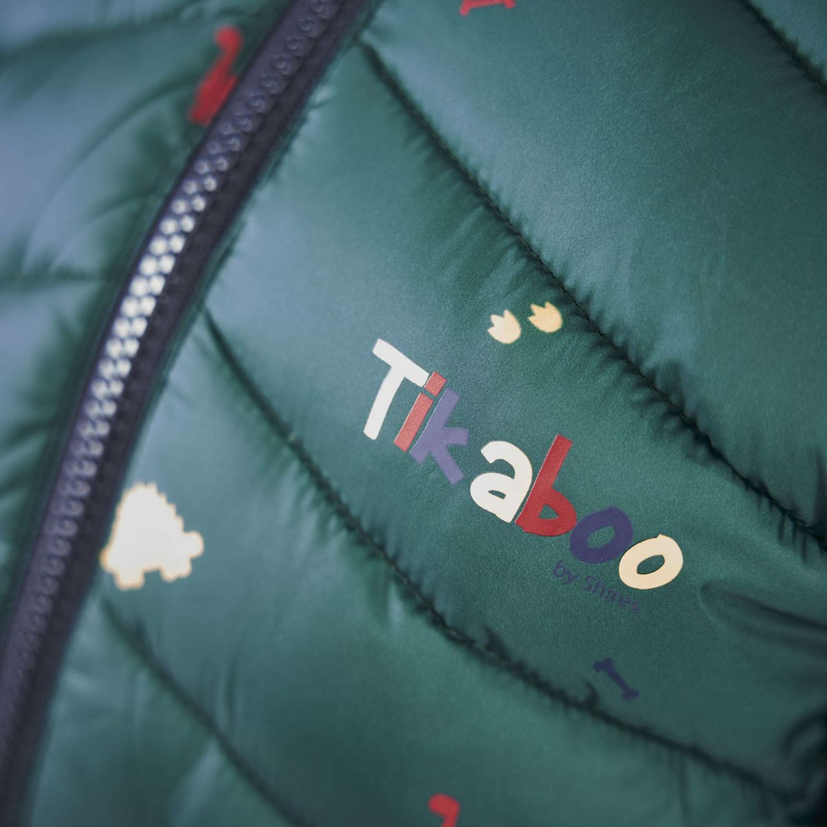 Tikaboo Jacke padded Dinosaur Print