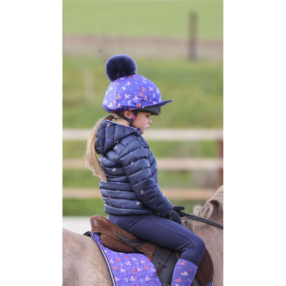 Tikaboo Jacke padded Einhorn