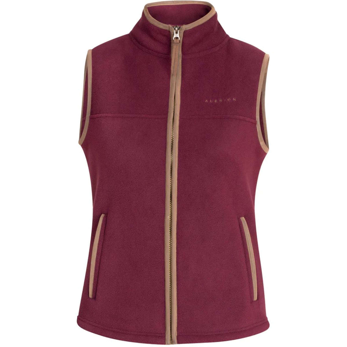 Aubrion by Shires Weste Original Fleece Herren Maroon
