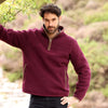 Aubrion by Shires Pullover Original Fleece Herren Maroon