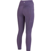 Aubrion Reitleggings Shield Winter Violett