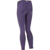 Aubrion Reitleggings Shield Young Rider Violett