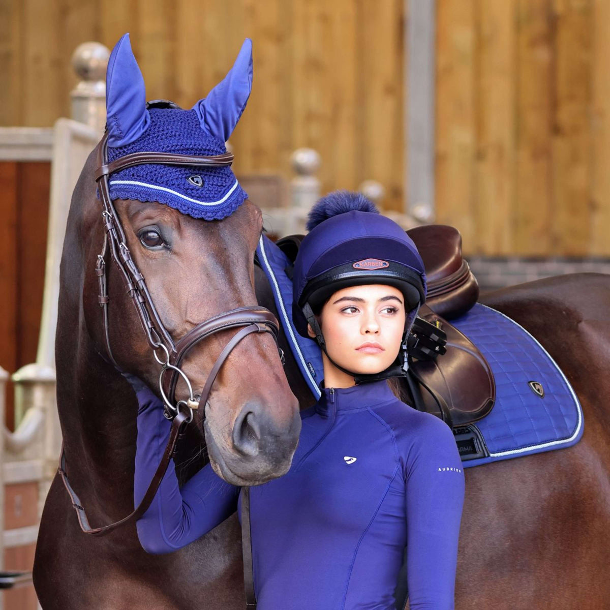 Arma by Shires Fliegenhaube Navy