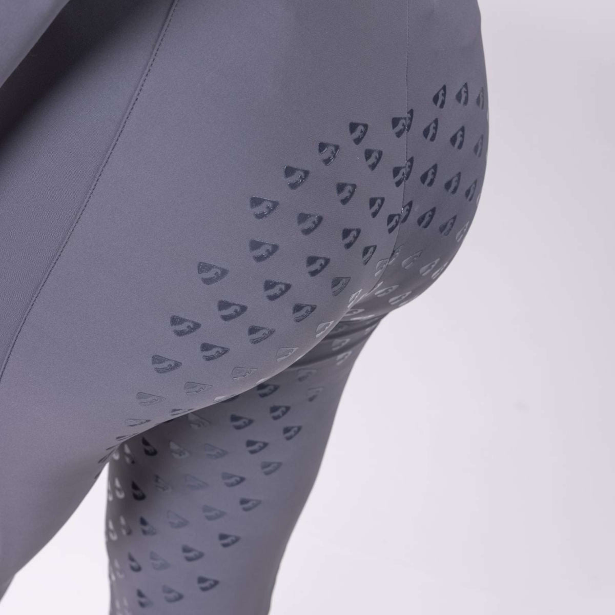 Aubrion Reitleggings Eltar Full Grip Grau