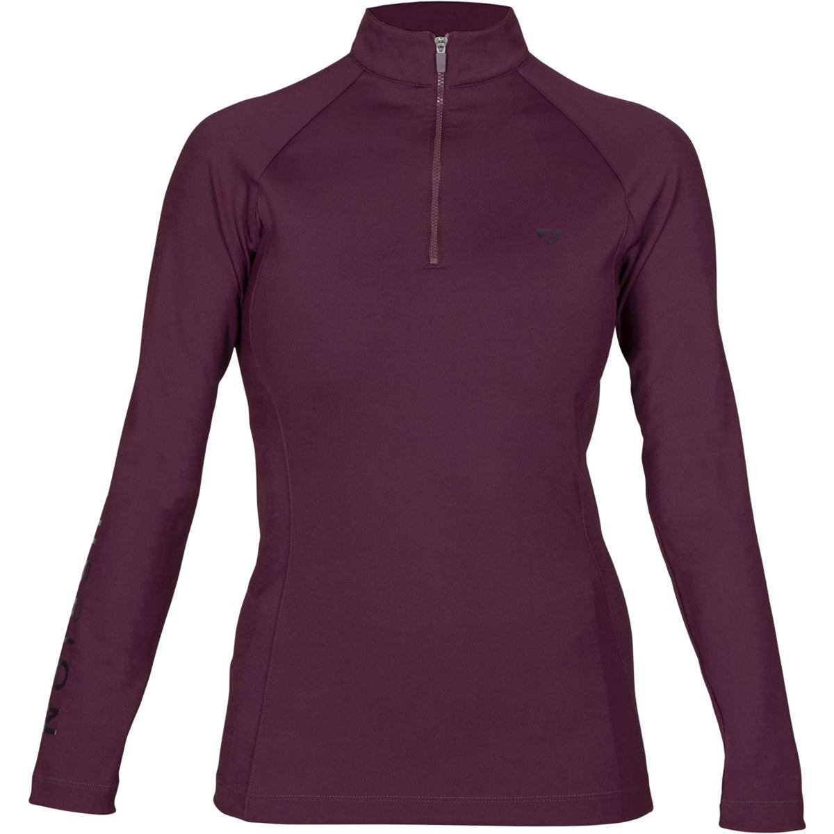 Aubrion Shirt Eltar Lange Ärmel Black Cherry