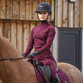 Aubrion Shirt Eltar Lange Ärmel Black Cherry