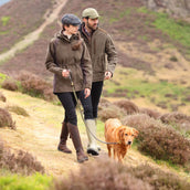 Aubrion by Shires Jacke Heritage Dunkelolive