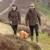 Aubrion by Shires Jacke Heritage Dunkelolive