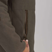 Aubrion by Shires Jacke Heritage Fleece Dunkelolive