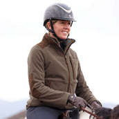 Aubrion by Shires Jacke Heritage Fleece Dunkelolive