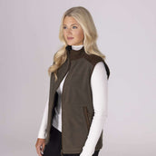 Aubrion by Shires Weste Heritage Fleece Dunkelolive