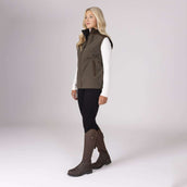 Aubrion by Shires Weste Heritage Fleece Dunkelolive