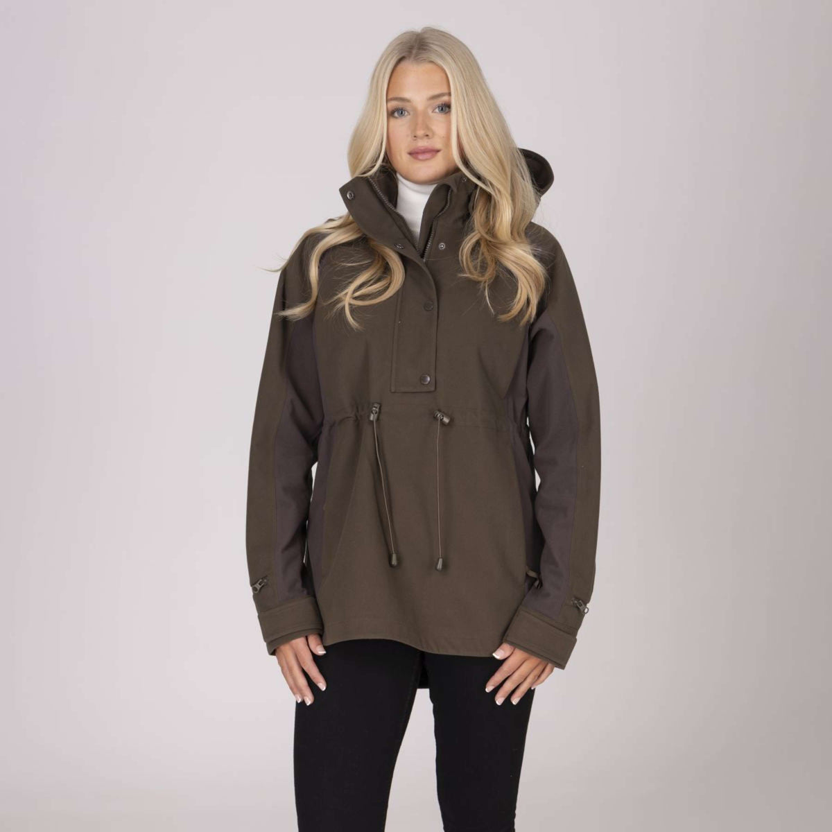 Aubrion by Shires Pullover Heritage Dunkelolive