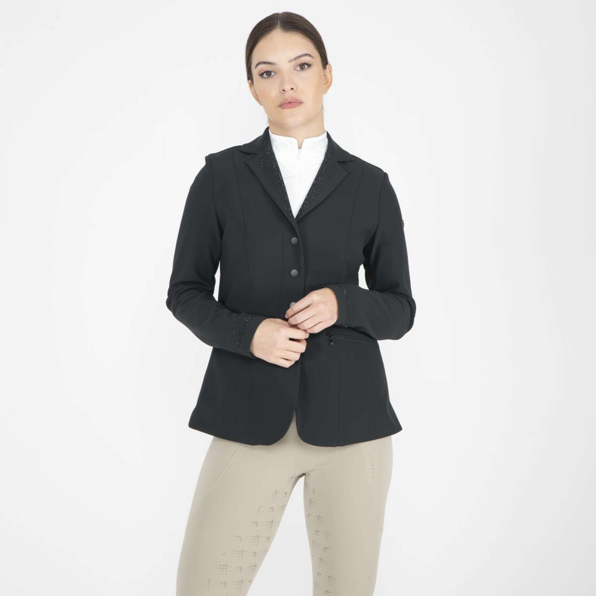 Aubrion by Shires Turnierjacket Optima GX Schwarz