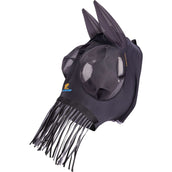 FlyGuard Fliegenmaske Pro Stretch mit Ohren und Fransen Jet