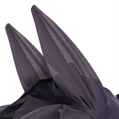 FlyGuard Fliegenmaske Pro Stretch mit Ohren und Fransen Jet
